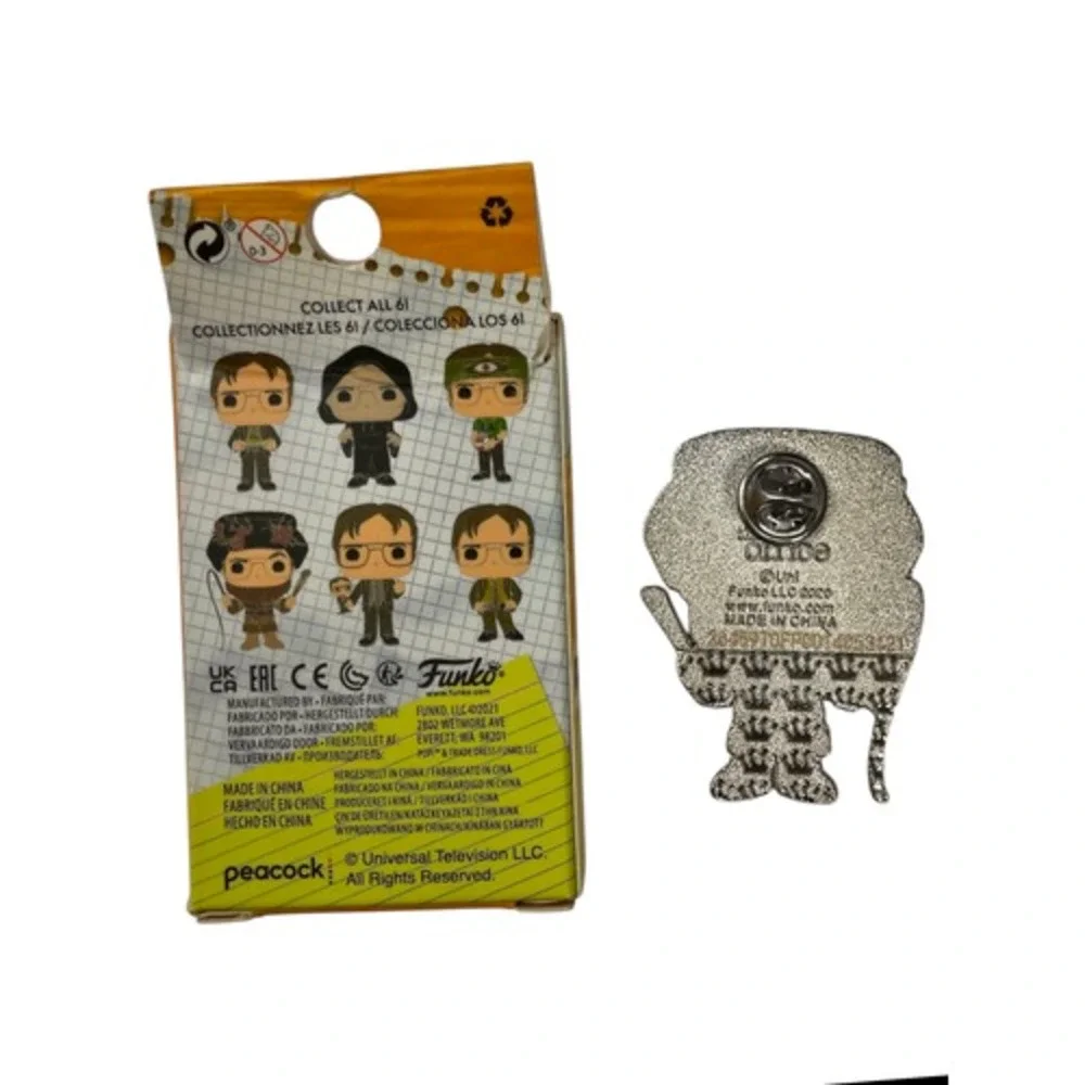 Funko Pop Pin The Office Entertainment Earth Dwight Schrute Belsnickel